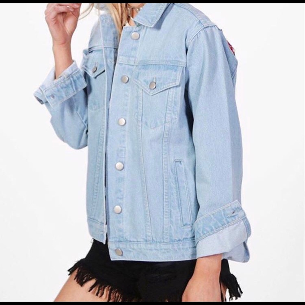 SILDDDD! Coachella vibe denim jacket - Picture 2 of 16